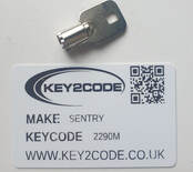 sentry safe keys