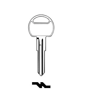 Classic Car Keys E4001 - E5000  keys cut to code