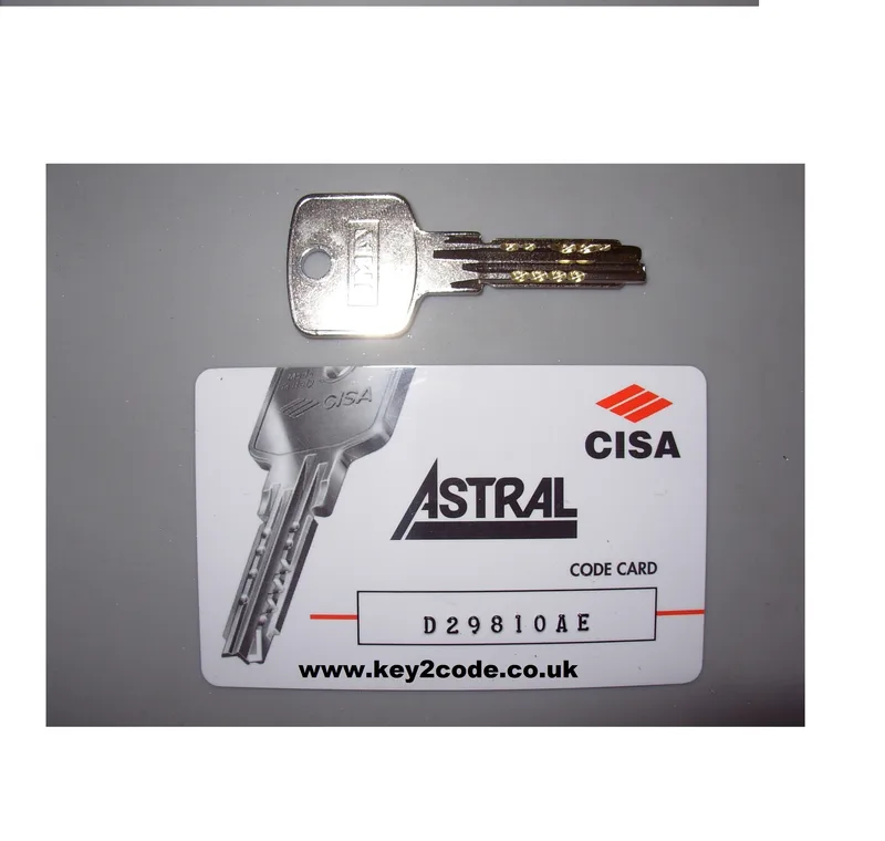 Cisa A0 Dimple keys cut to code - A000000 - A030198