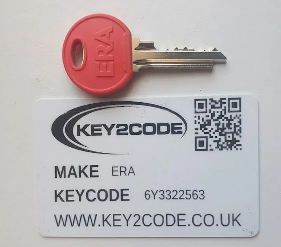 Era 6Y3 fortress keys cut to code - 6Y300001 - 6Y398246