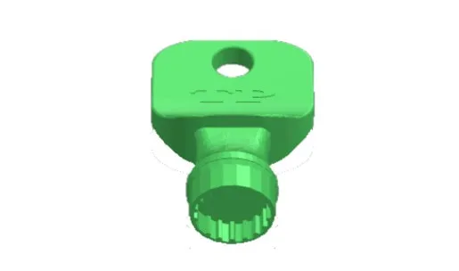 TP roof bar and roof rack removal tool / key