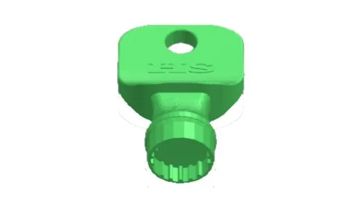 HS roof bar and roof rack removal tool / key