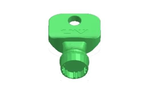 TV roof bar and roof rack removal tool / key