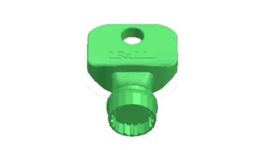 RL roof bar and roof rack removal tool / key
