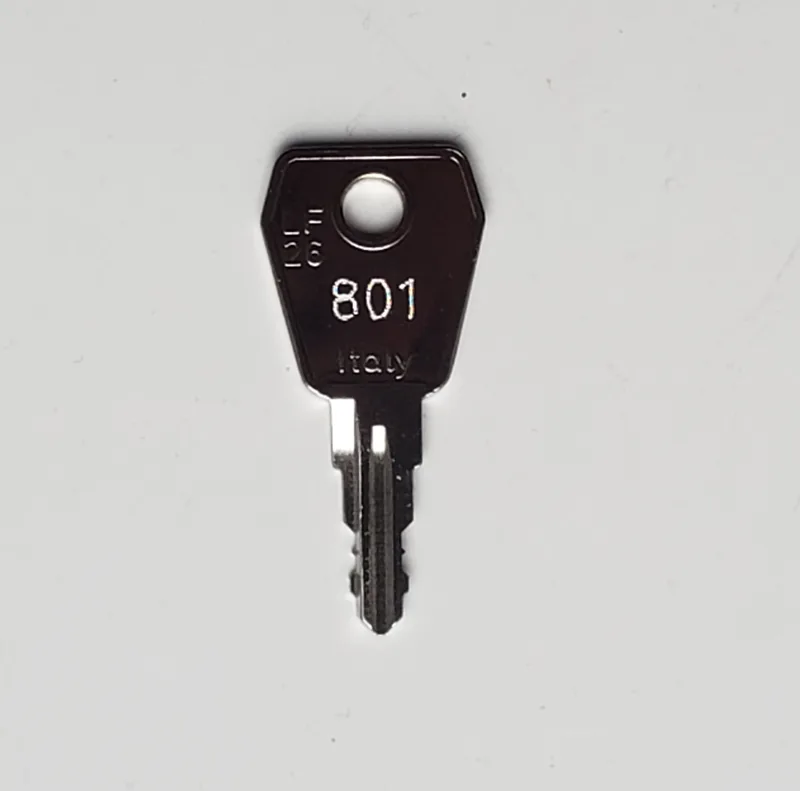 Zerio 801 alarm panel key - 801 Zerio key
