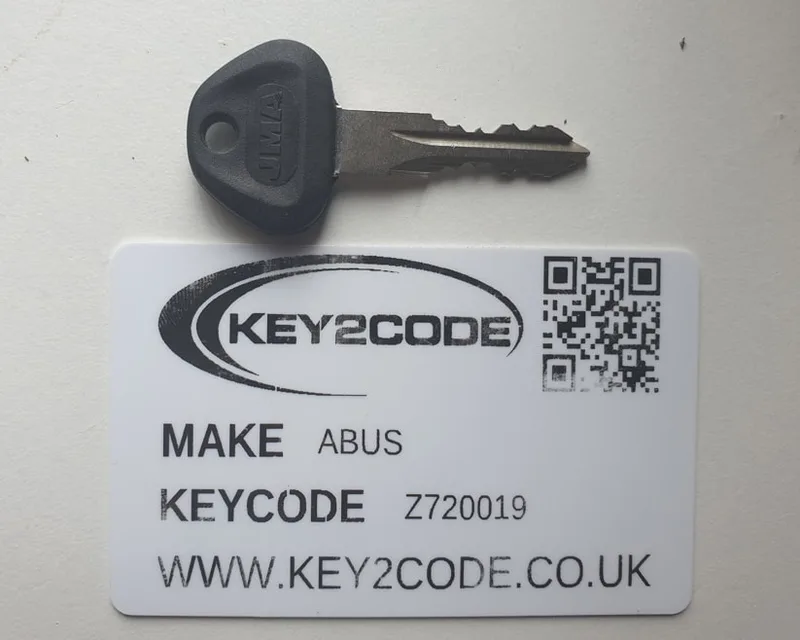 Abus Z72 keys cut to code