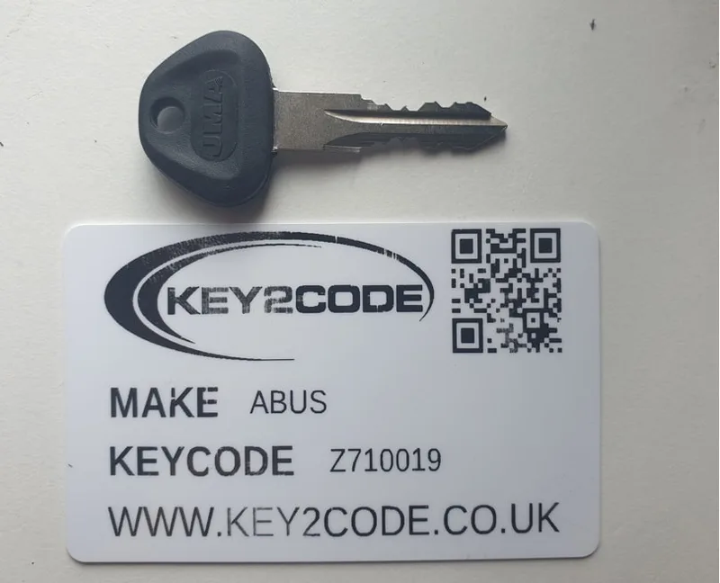 Abus Z71 keys cut to code