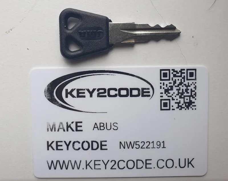 Abus NW52 keys cut to code