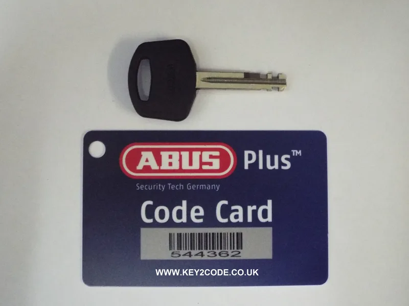 Abus Plus Keys cut to code