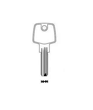 BRICARD Keys Cut to code 00001 - 38832