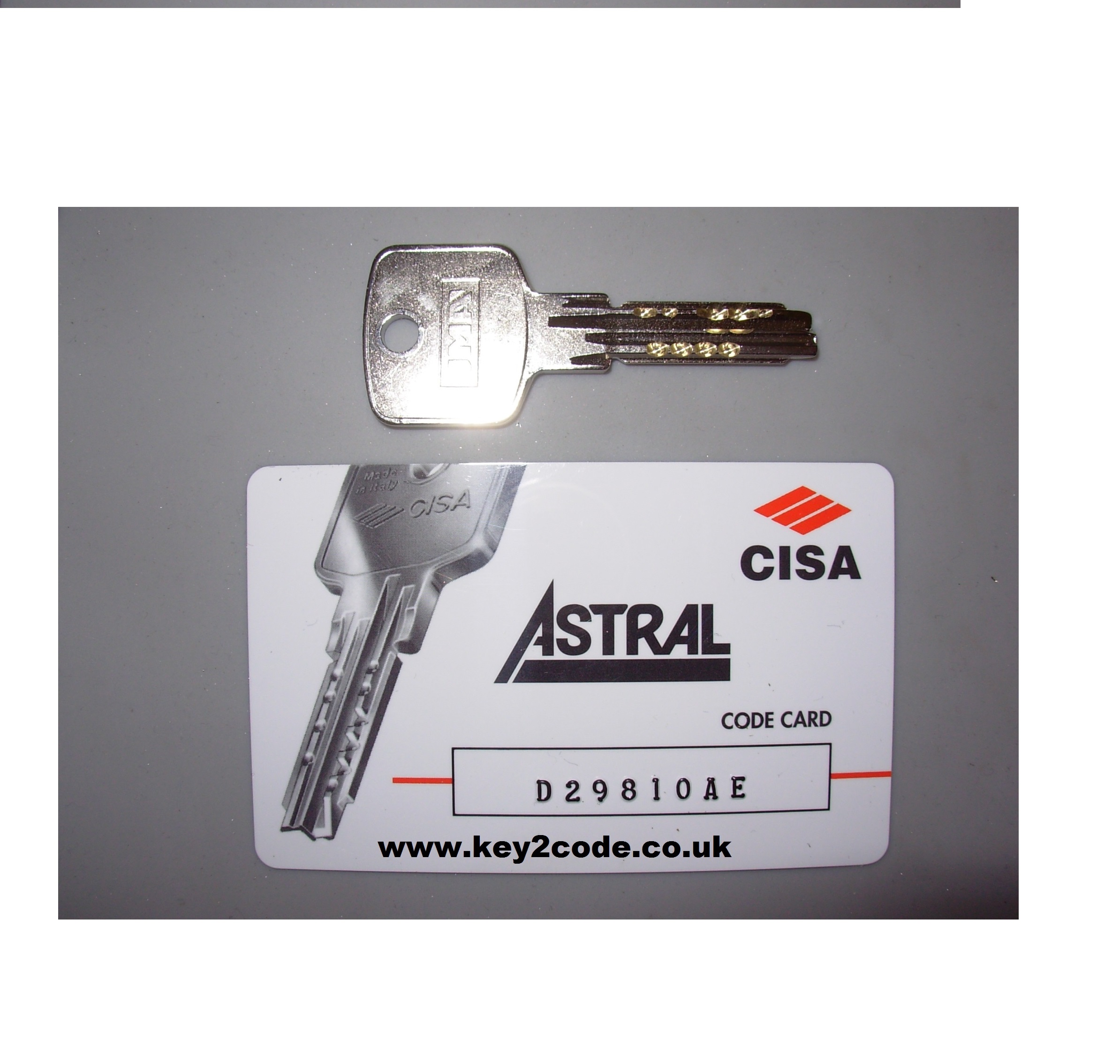 Cisa Astral Key Cut to Code 